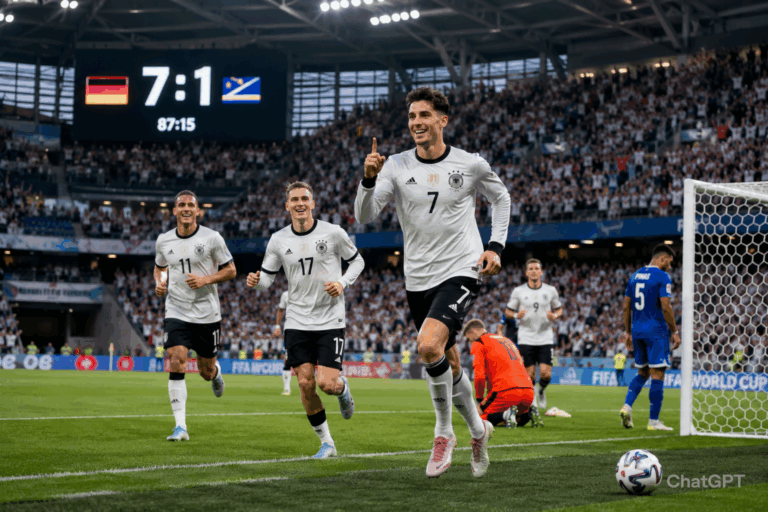 Jerman dan Mimpi Menciptakan Scorigami Bersejarah di Piala Dunia