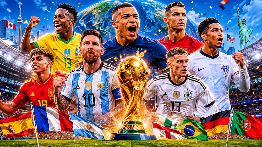 Daftar Negara Favorit Juara Piala Dunia 2026.