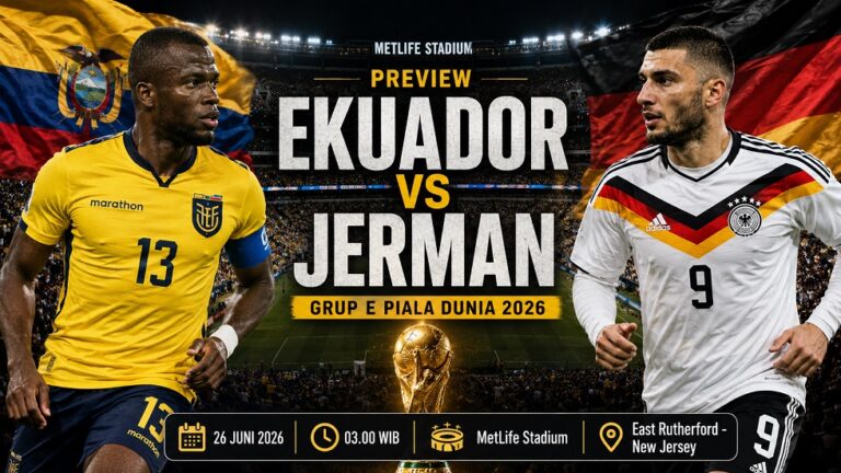 Preview Ekuador vs Jerman