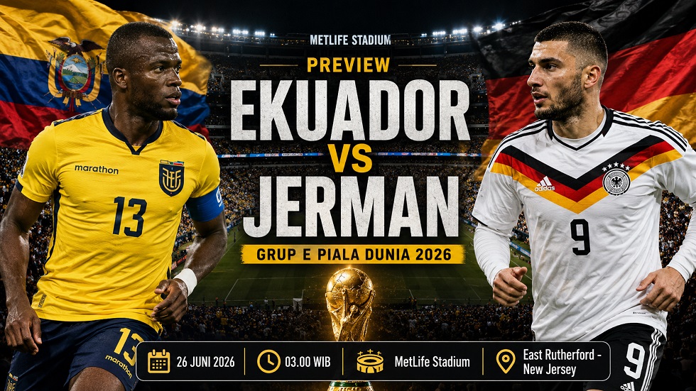 Preview Ekuador vs Jerman