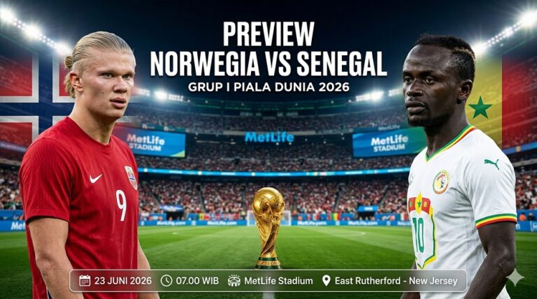 Preview Norwegia vs Senegal.
