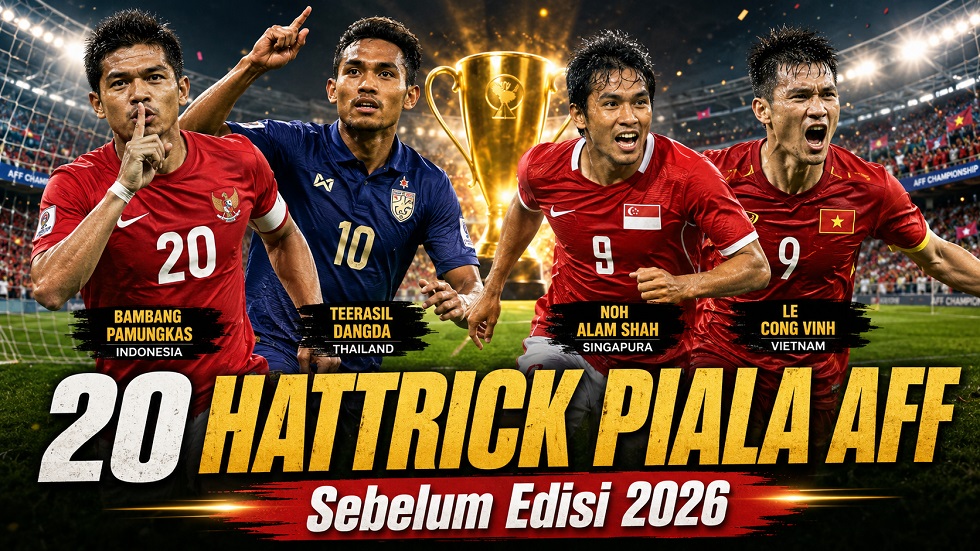 Daftar lengkap pencetak hattrick di Piala AFF.