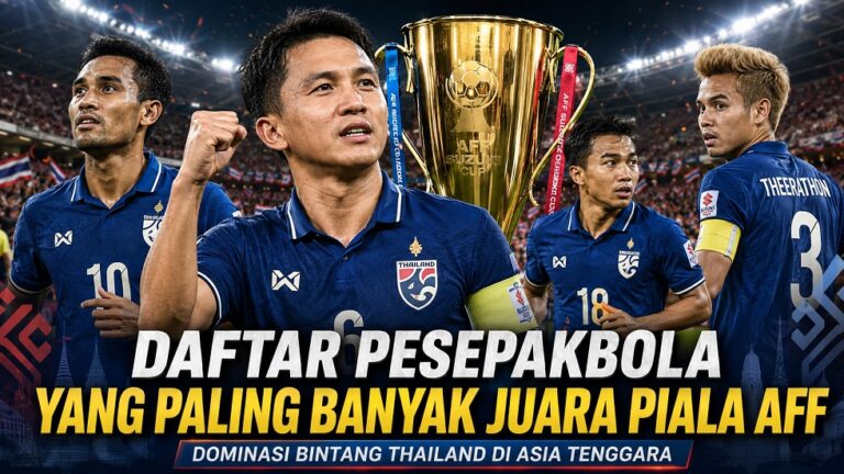 Daftar pemain juara Piala AFF terbanyak.