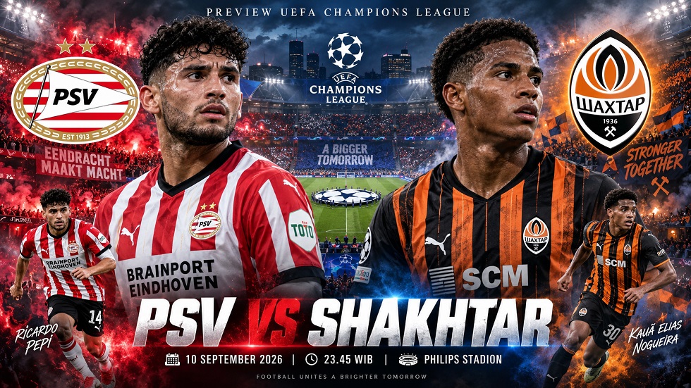 Preview PSV vs Shakhtar